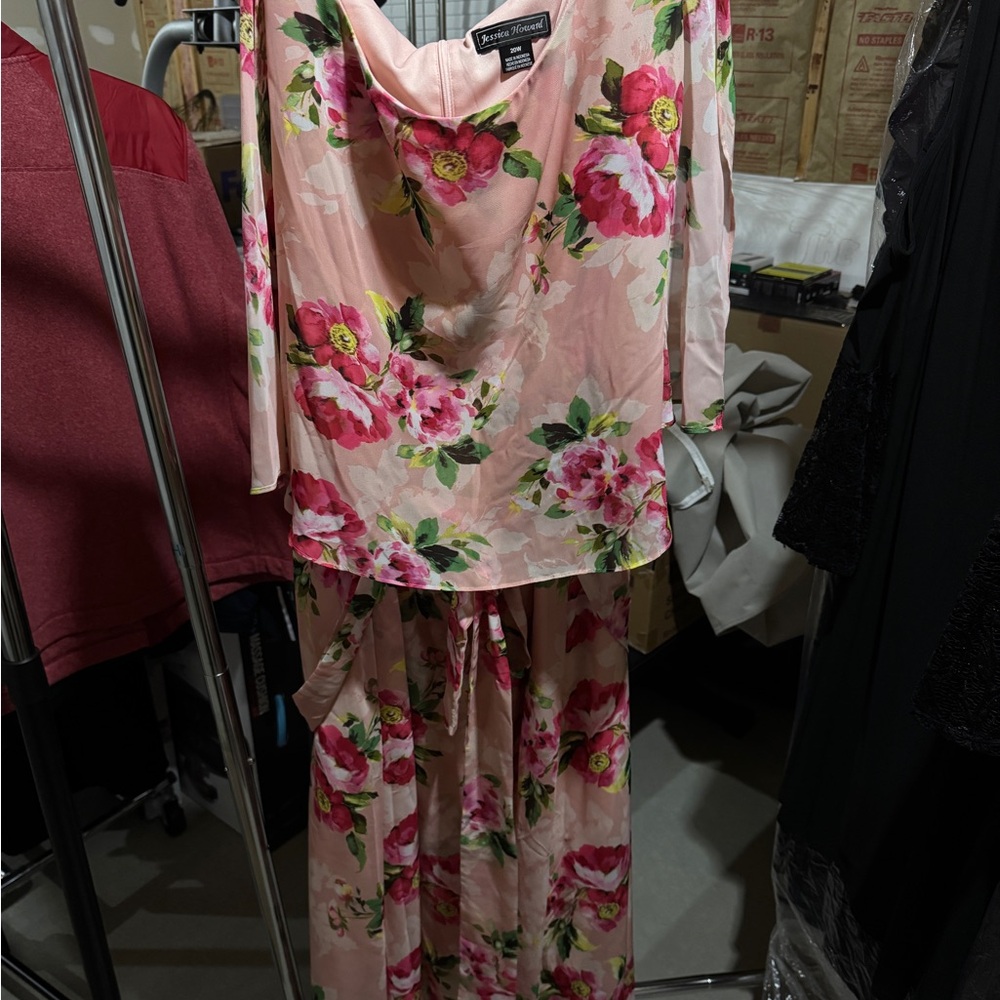 Jessica Howard Pink Floral Dress